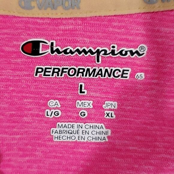 Champion pink performance shirt sleeve shirt - Picture 7 of 7